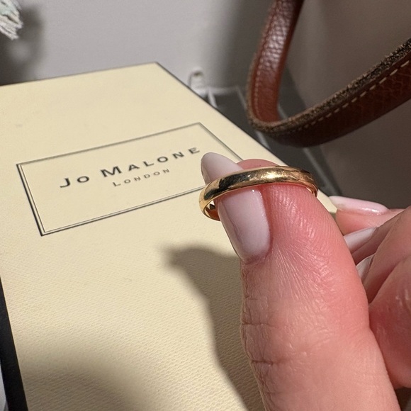 18k solid gold ring - Picture 2 of 3